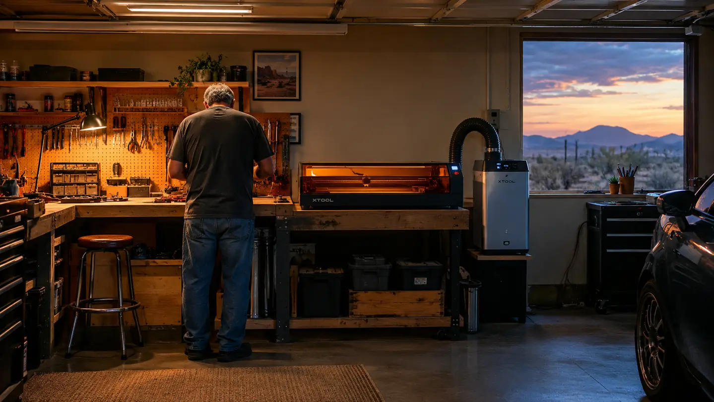 The Smell in the House Was the Sign: An xTool Smoke Purifier Story