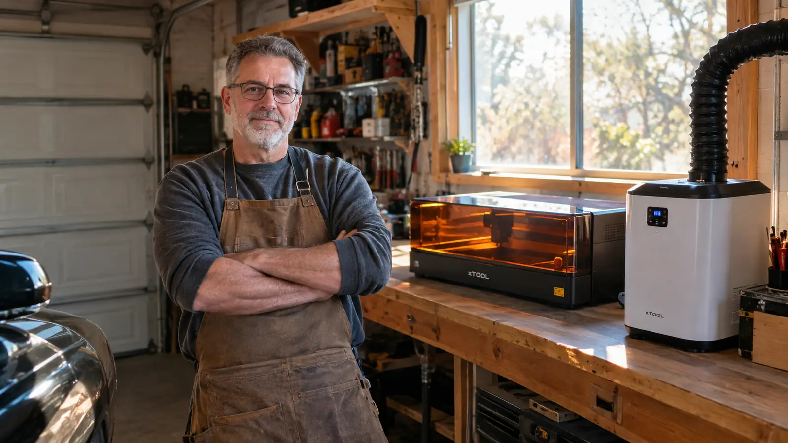xTool Smoke Purifier vs Venting Out a Window: What Actually Works